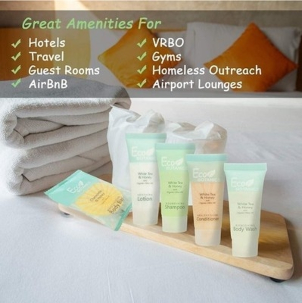 Eco Botanics All-In-Kit 7-in-1 Travel Bath & Body Skincare Set New